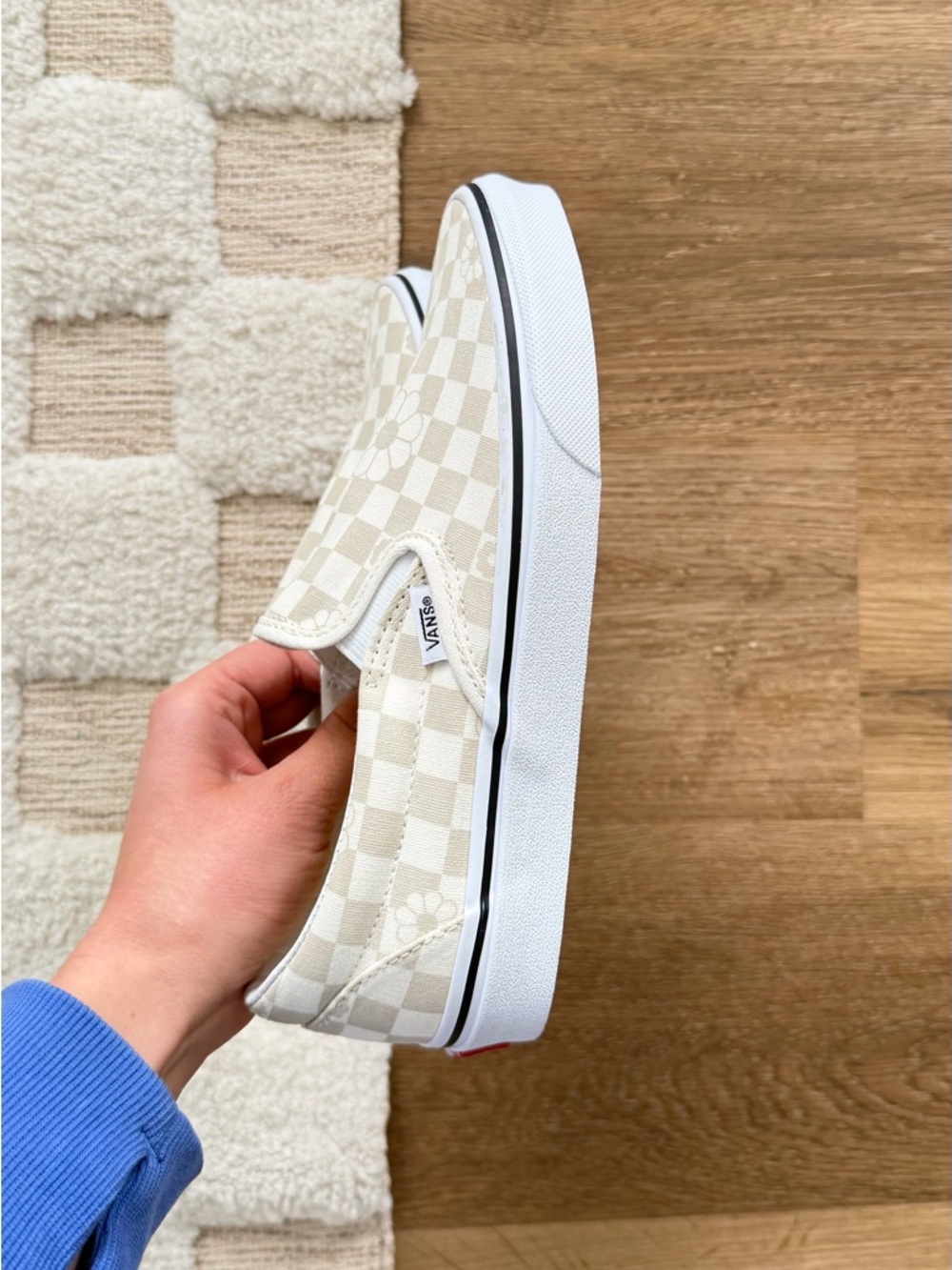 Vans Classic Floral Checkerboard Slip-On Sneaker - Picture 4 of 6